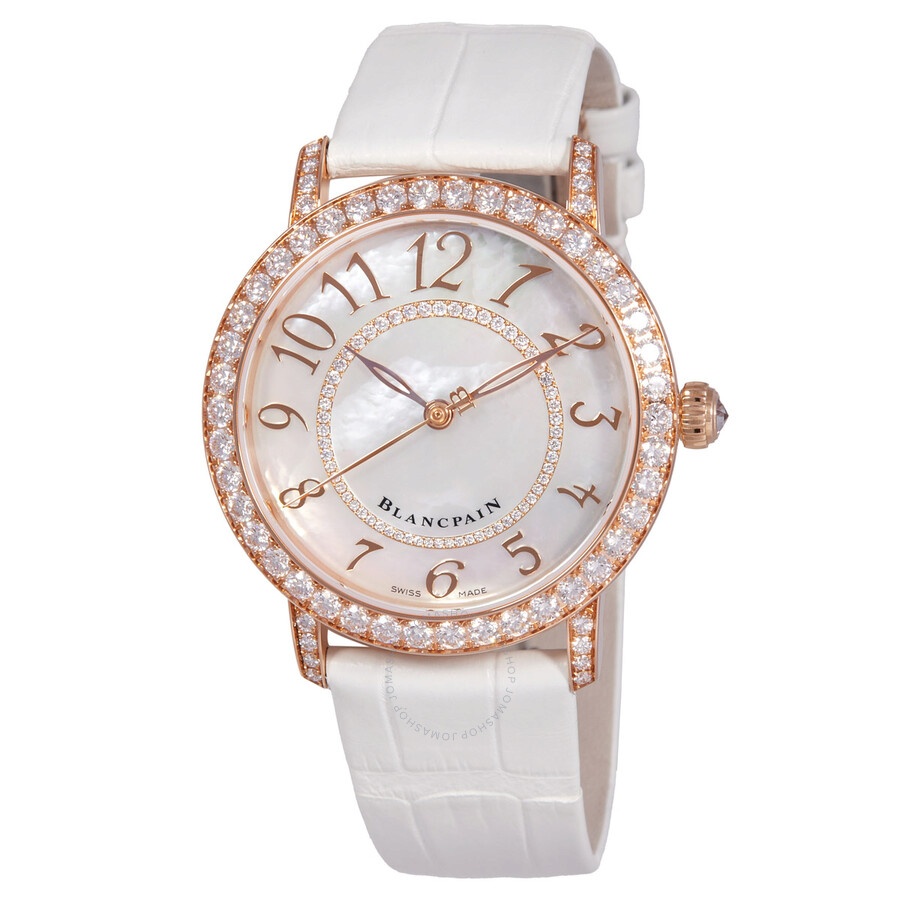 Blancpain Ladybird Automatic Diamond Ladies Watch 3660-2954-W55A - 1