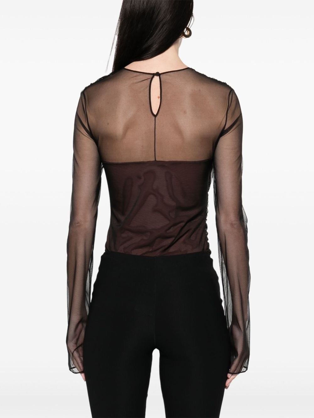mesh bodysuit - 4