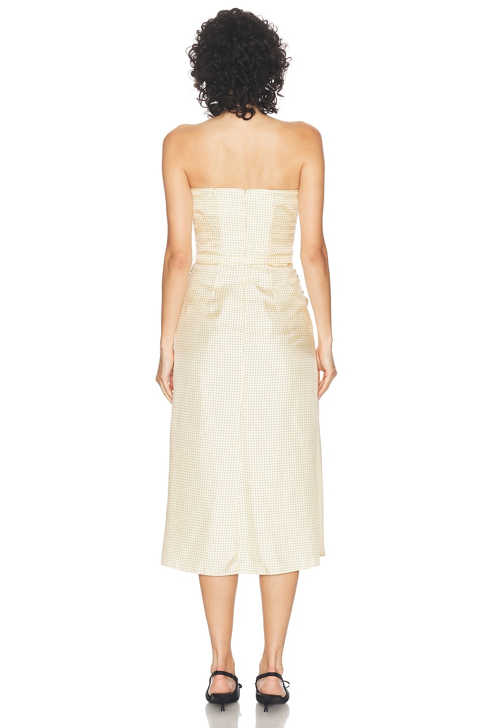 Bustier Midi Dress - 3