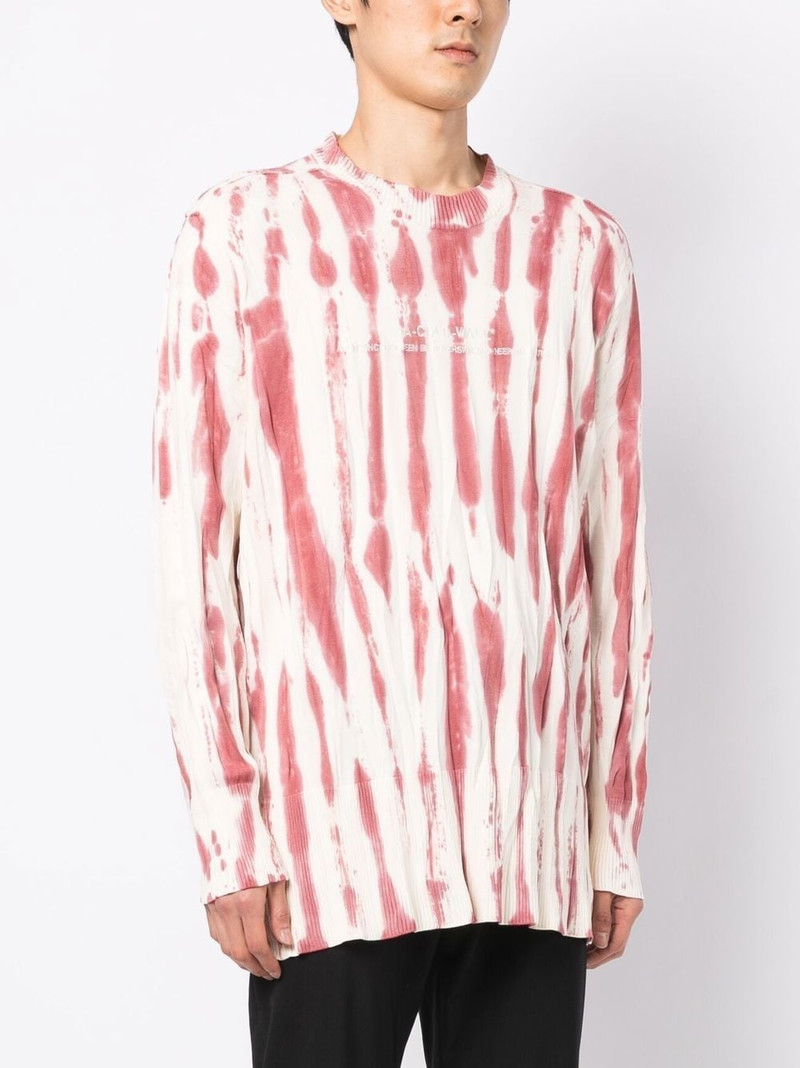 tie-dye logo-print jumper 4