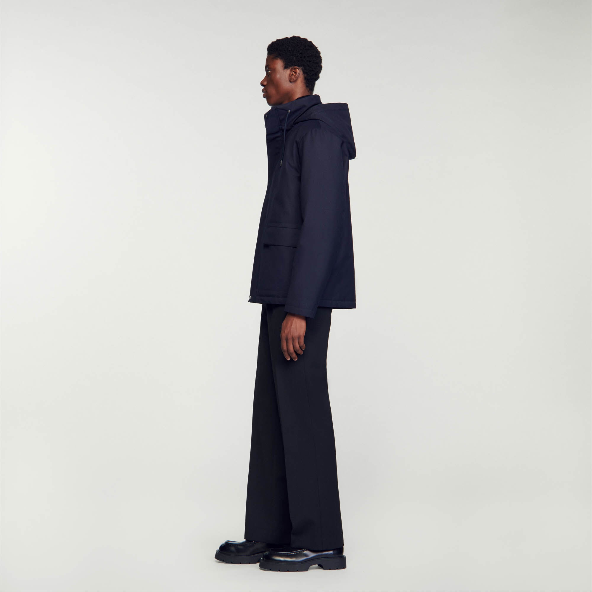 TECHNICAL HOODED COAT - 7