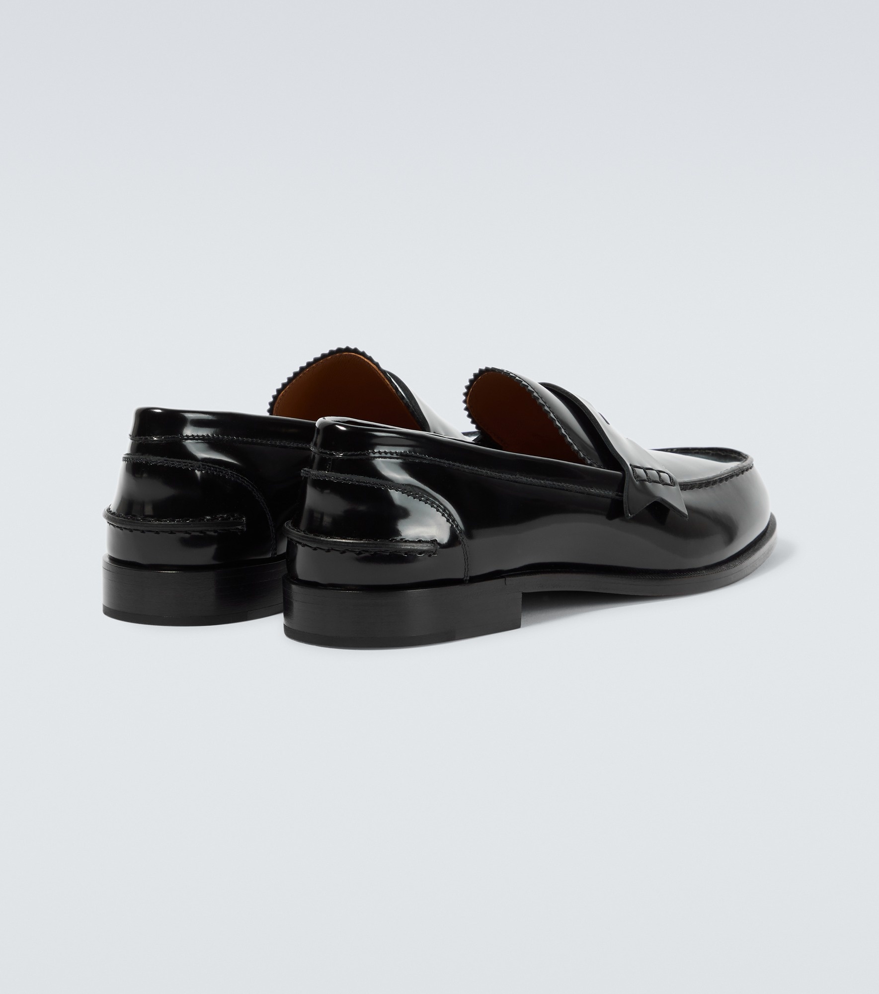 Penny leather loafers - 6