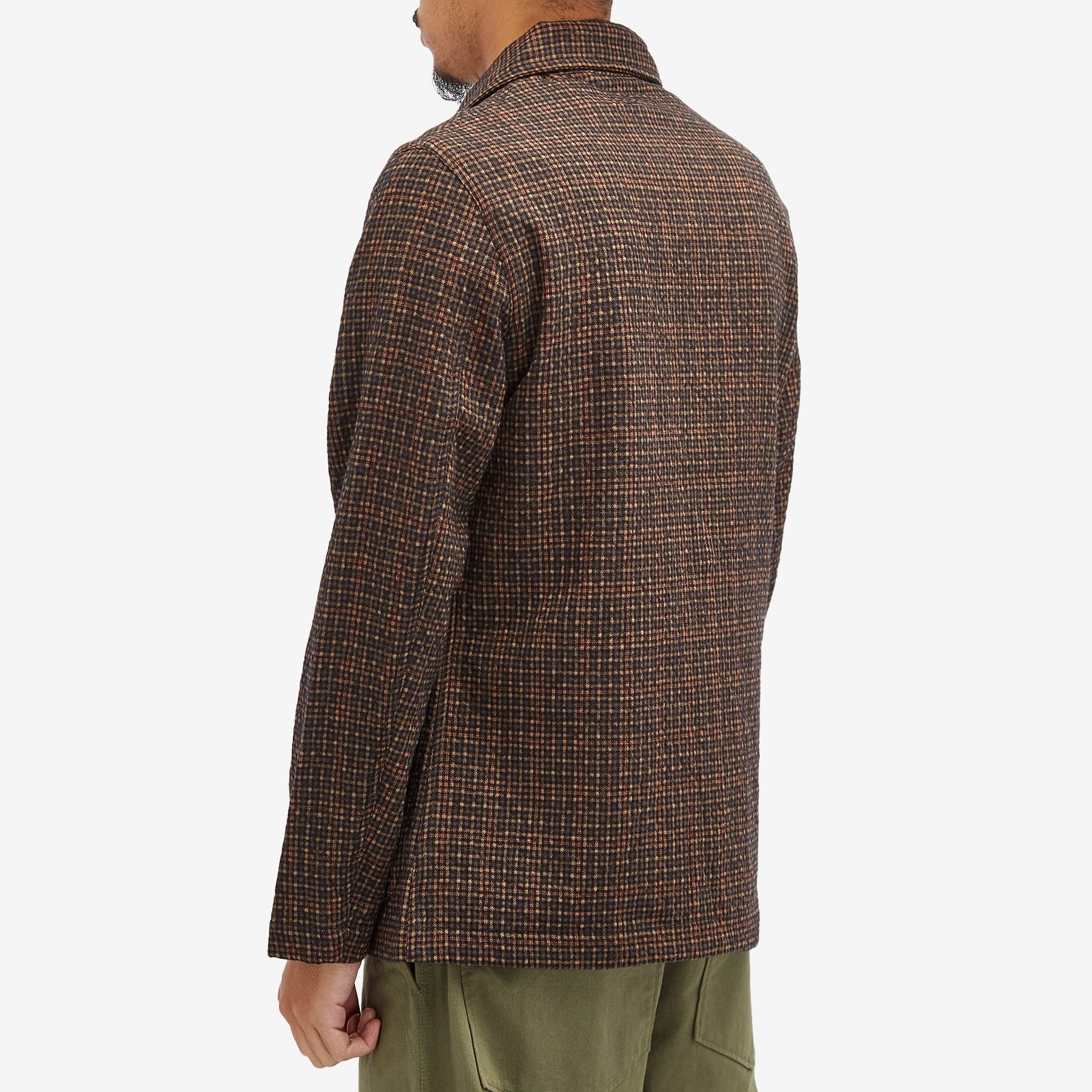 Universal Works Alburquerque Check Bakers Jacket - 3