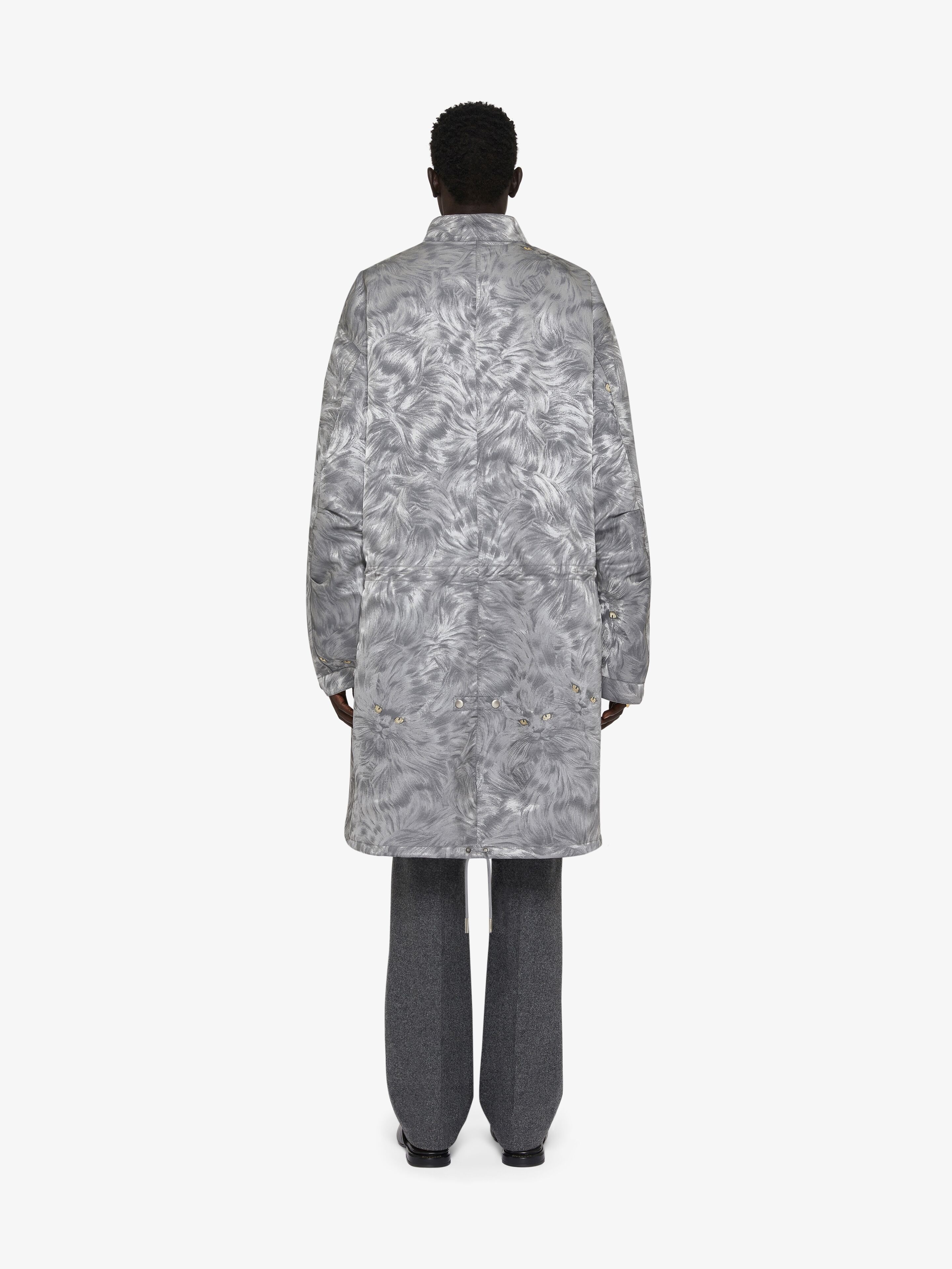 PARKA IN CAT JACQUARD - 4