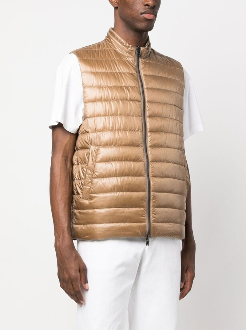 reversible padded down gilet 3