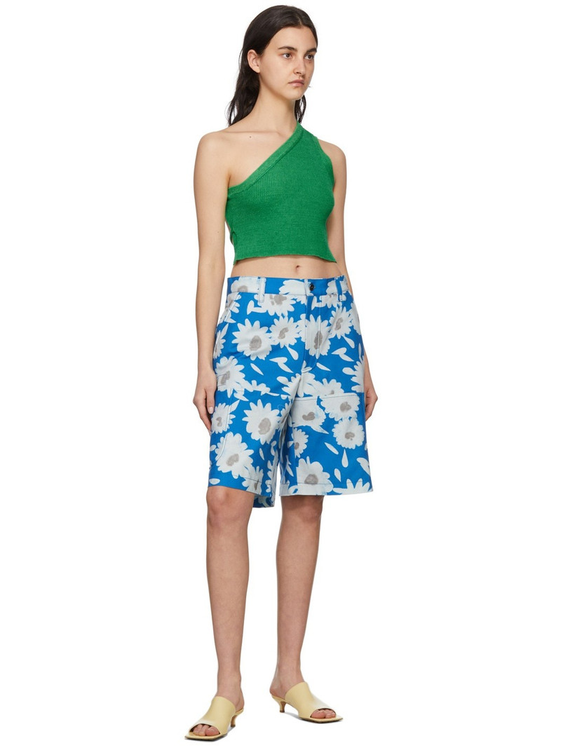 JACQUEMUS Blue 'Le Short Giardino' Shorts outlook