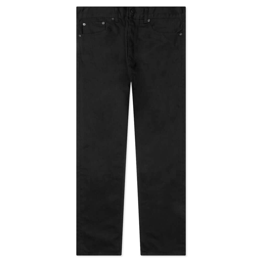5 POCKET JEAN - JET BLACK - 1