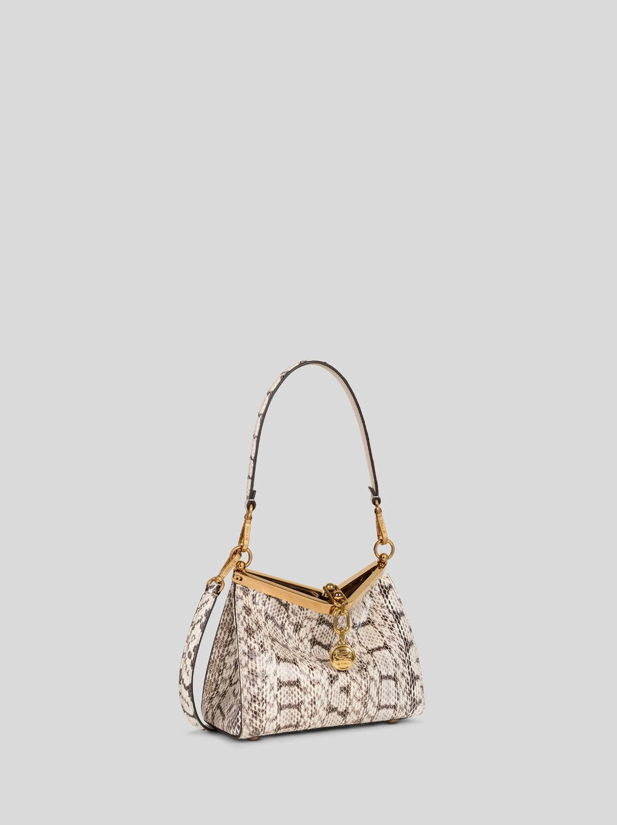 MINI VELA BAG IN ELAPHE LEATHER - 4