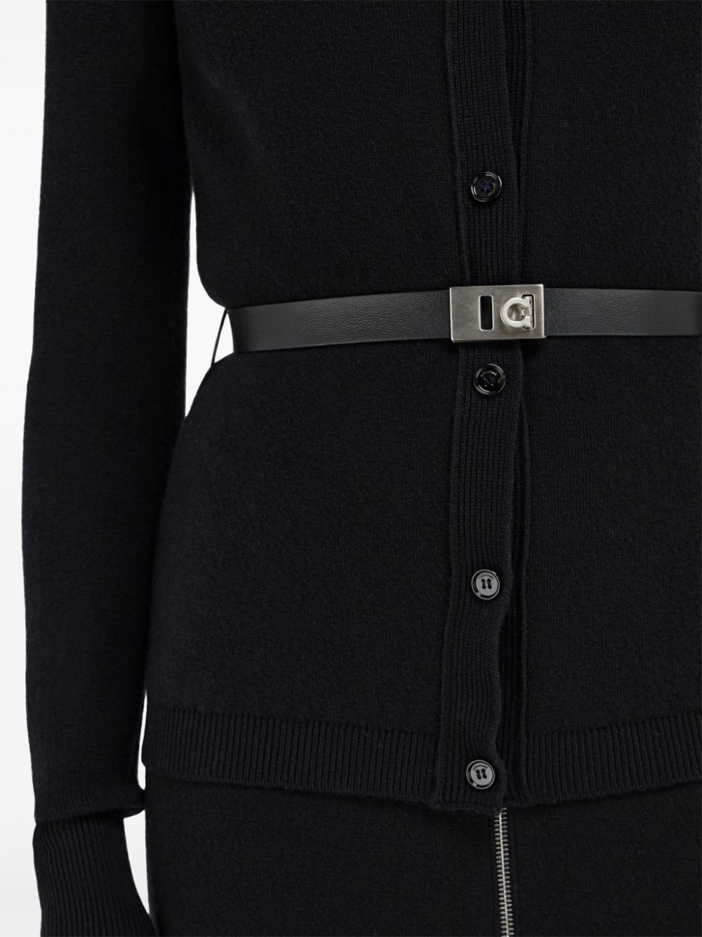 belted cardigan - 6