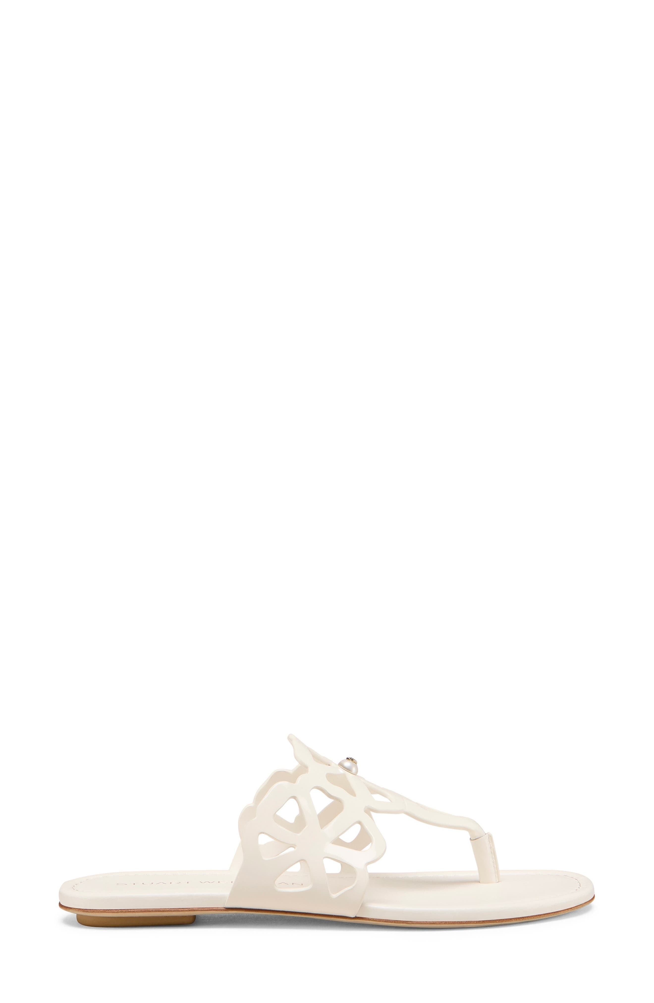 Stuart Weitzman Jasmine Cutout Sandal in Cream at Nordstrom - 3
