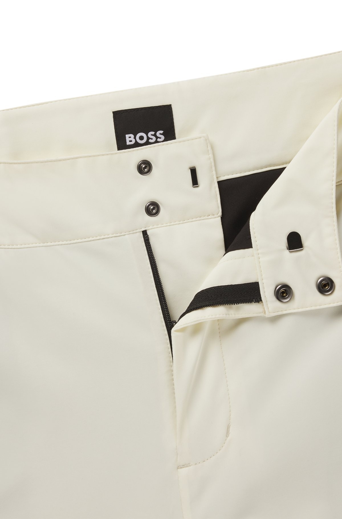 BOSS SKI WATER-REPELLENT TROUSERS IN FLEECE-BONDED FABRIC - 6