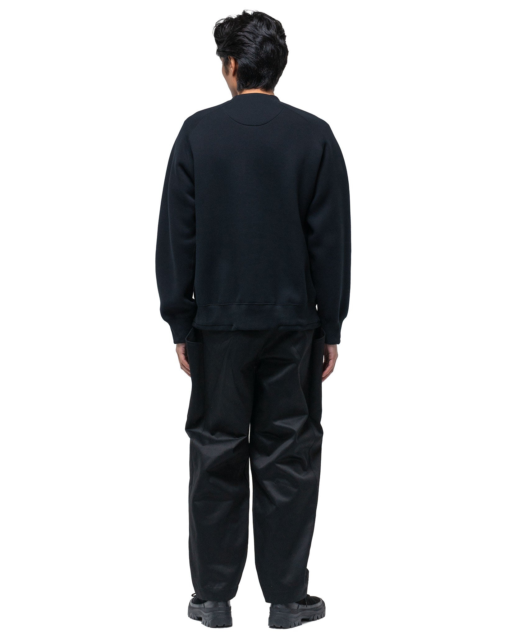 Sponge Sweat Pullover Crew Black - 3