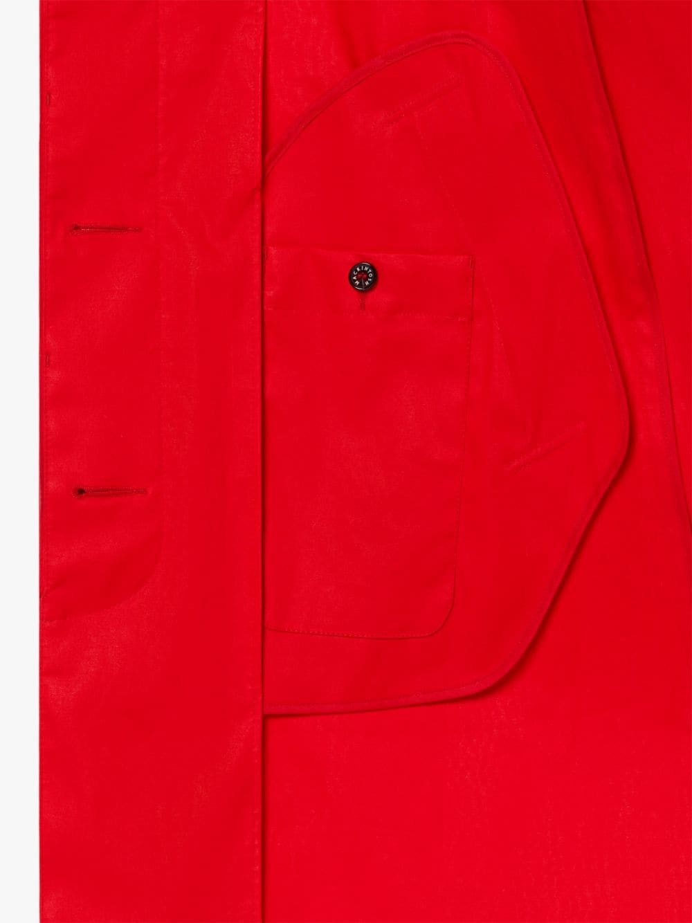 BANTON RED RAINTEC COTTON COAT | LM-1057 - 6