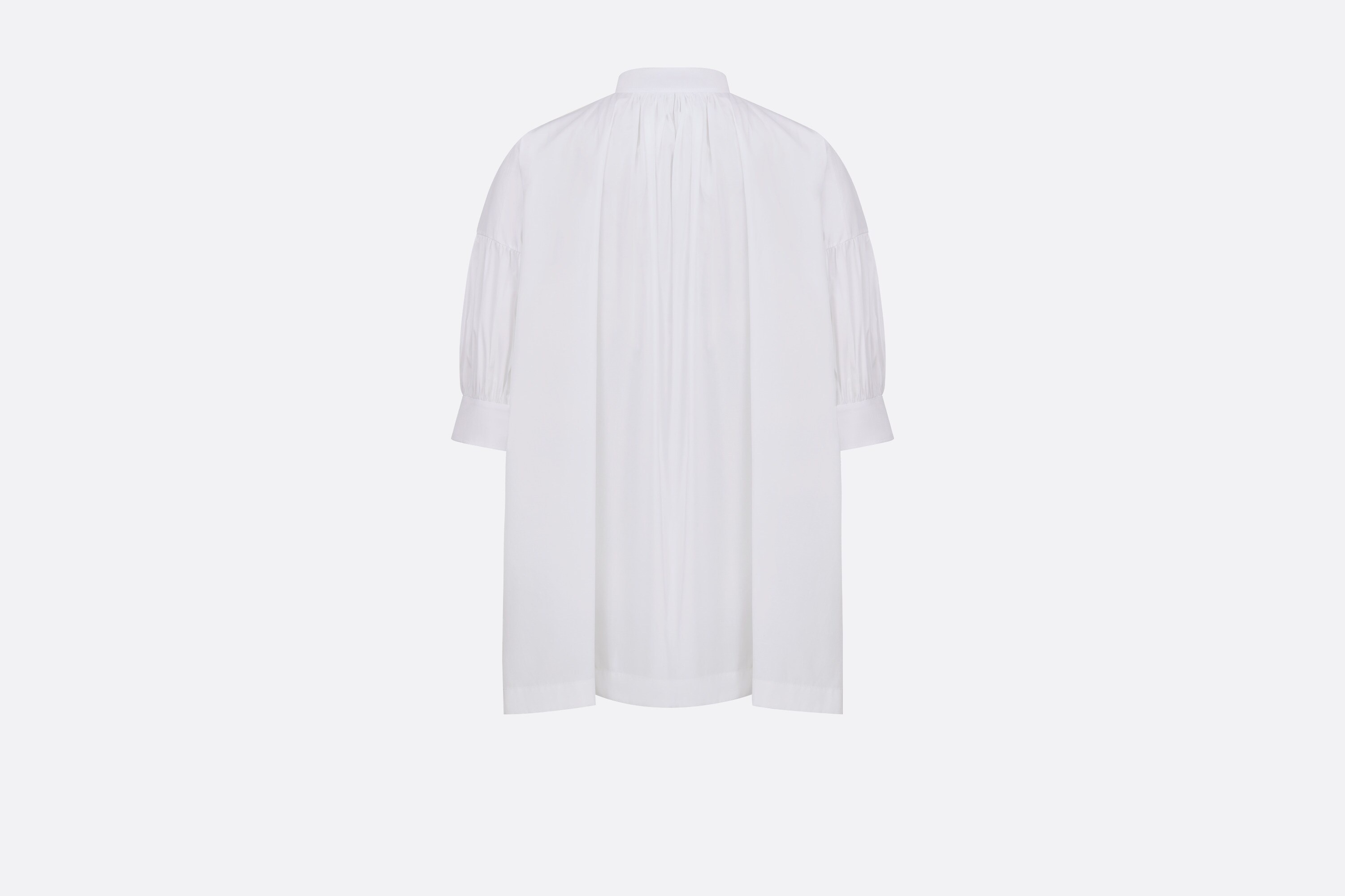 Three-Quarter Sleeve Pleated Blouse - 2