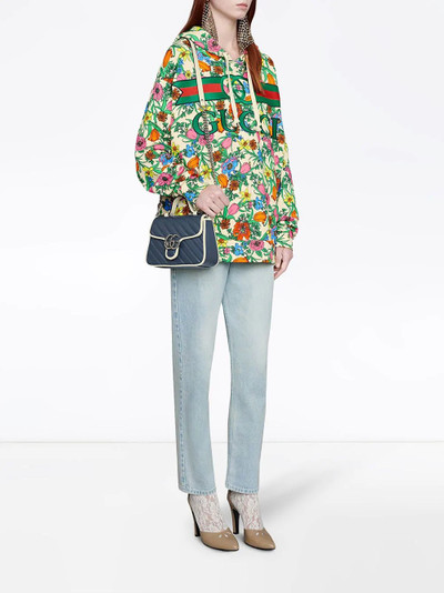 GUCCI Pop Flora printed hoodie outlook