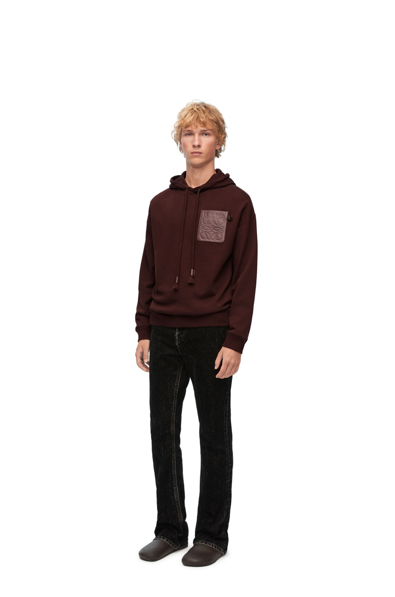 Loewe Relaxed fit hoodie in cotton outlook