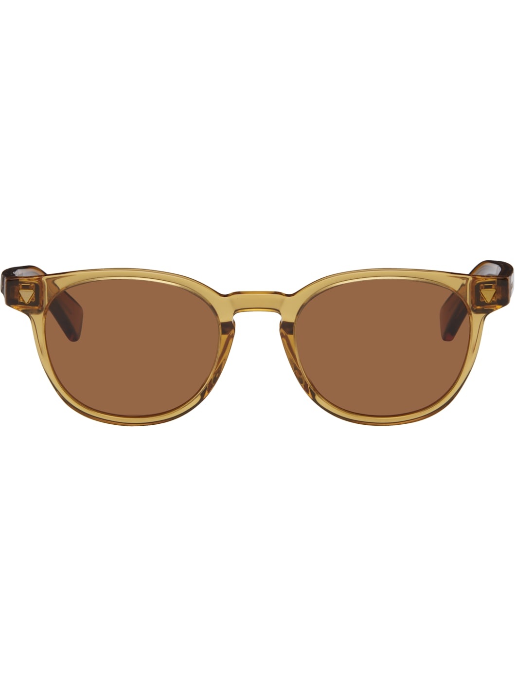 Orange Round Sunglasses - 1