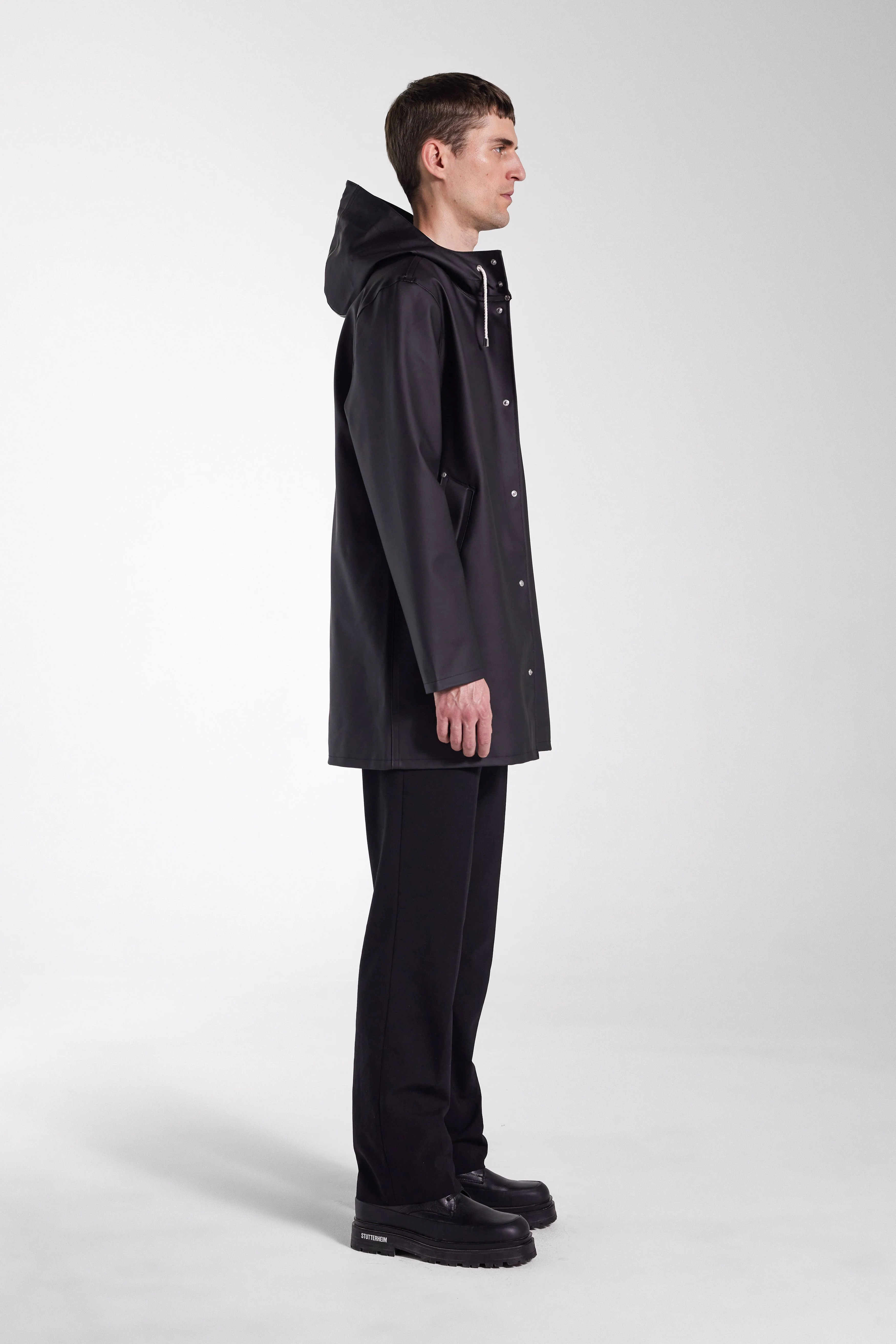 Stockholm Raincoat Black - 1