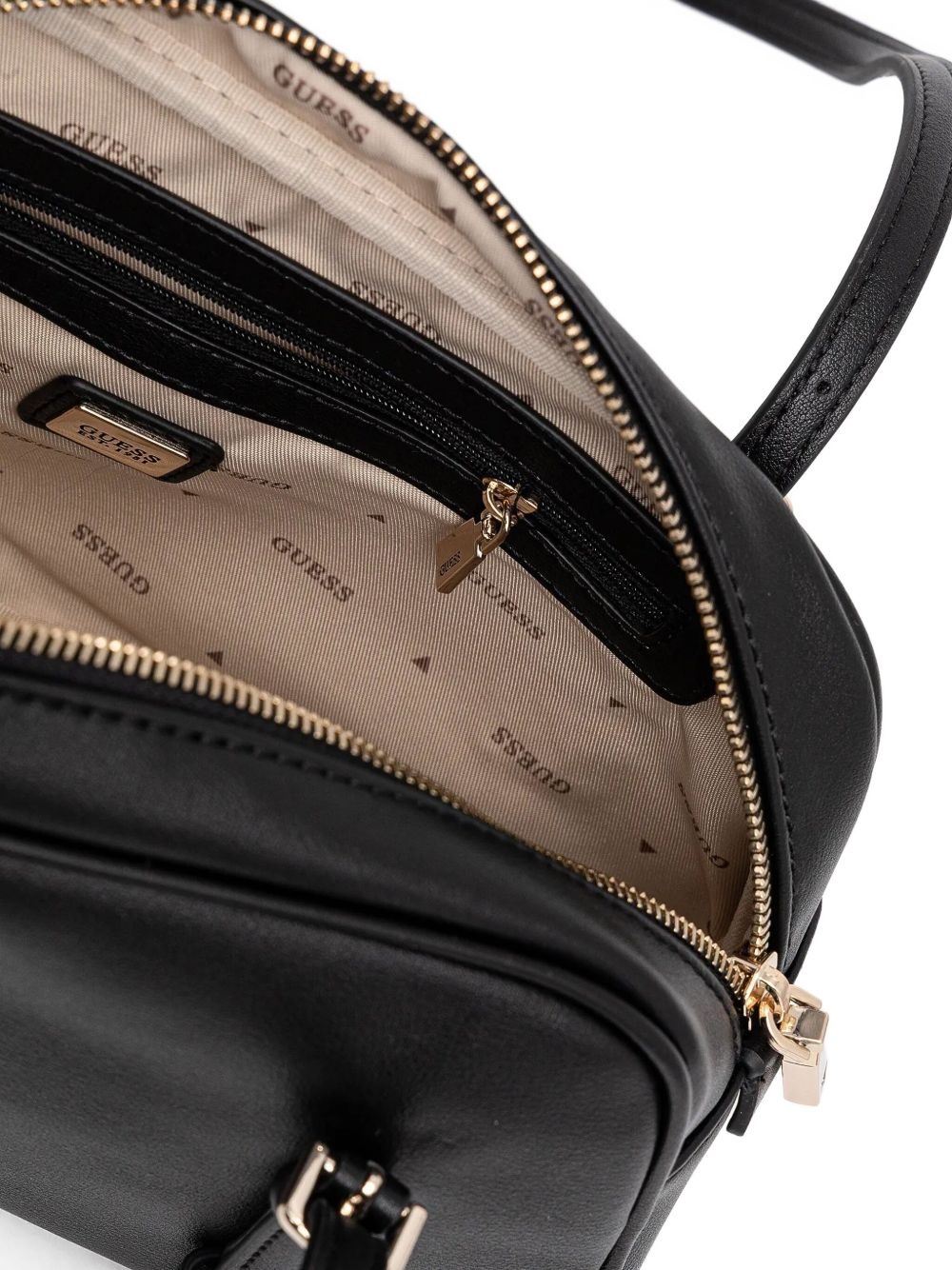 logo-lettering shoulder bag - 5