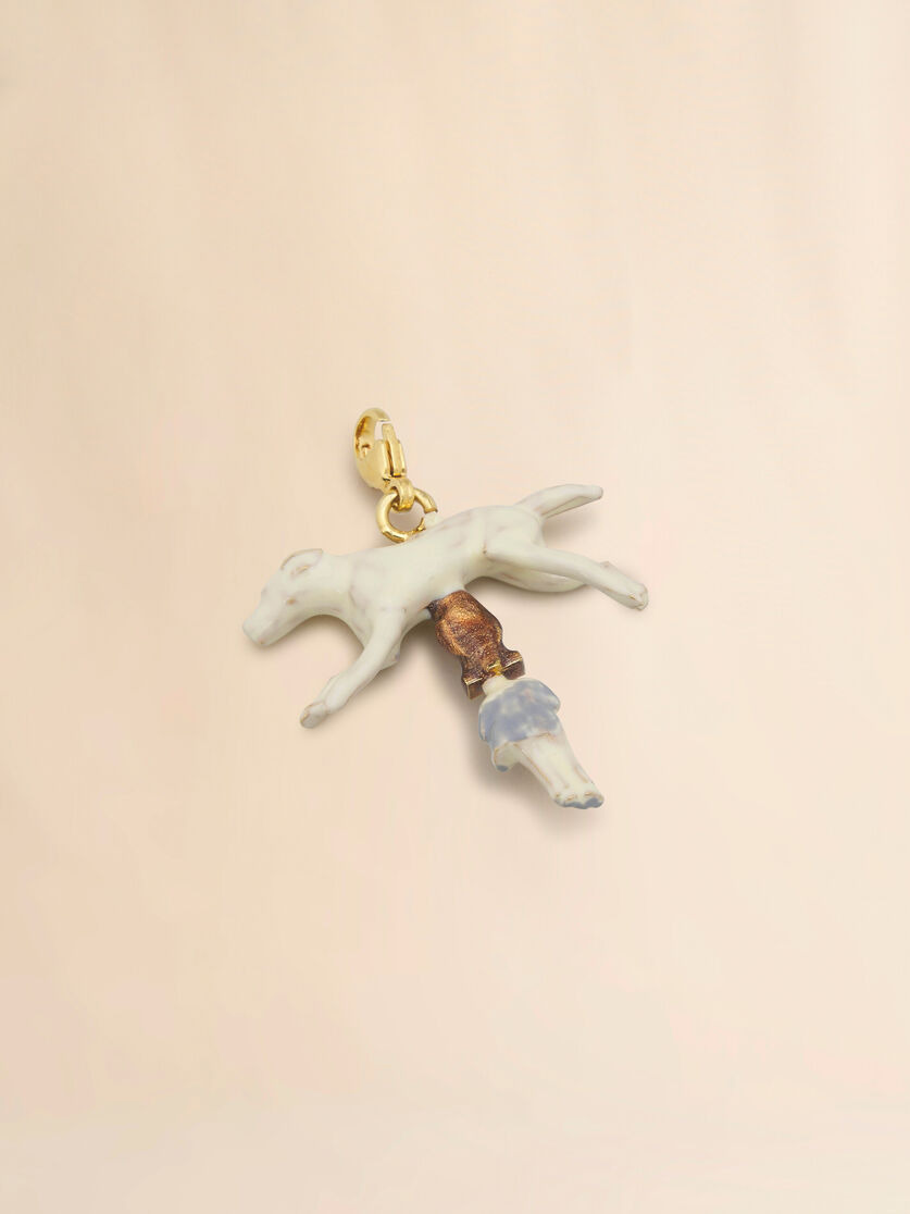 MARNI ALPHABET "T" CHARM - 3