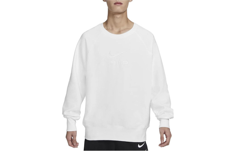 Nike Sportswear Air French Terry Crew Sweatshirt 'White' DV9830-100 - 1