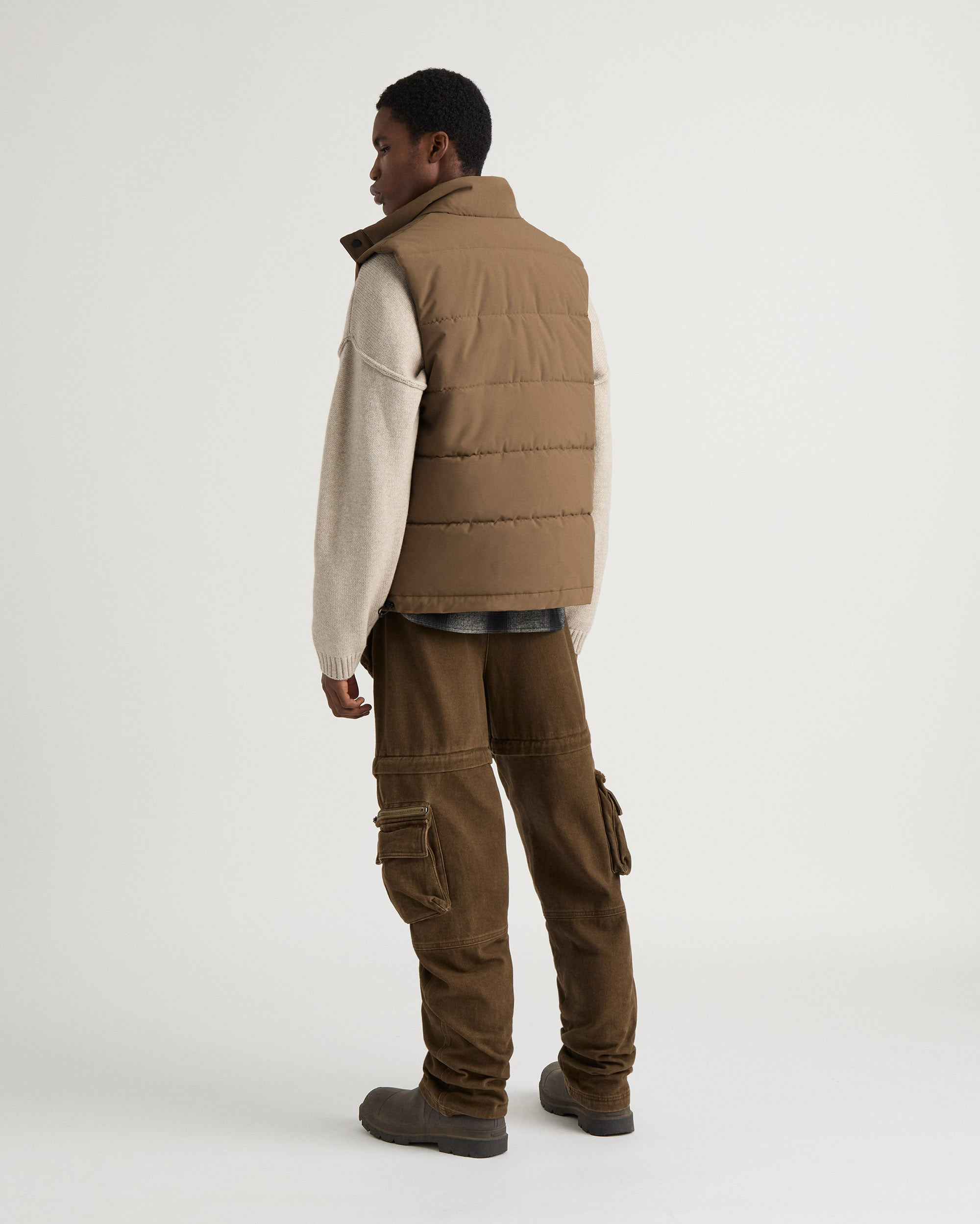 Delson Down Quilted Vest - 5