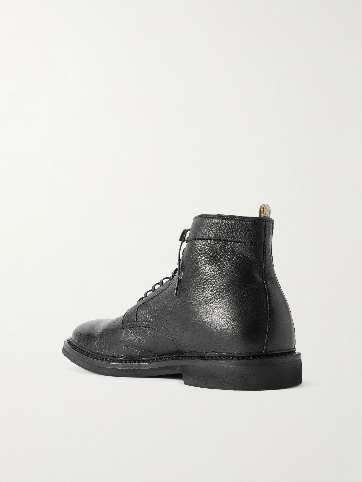 Hopkins 203 Flexi Full-Grain Deerskin Boots Black - 4