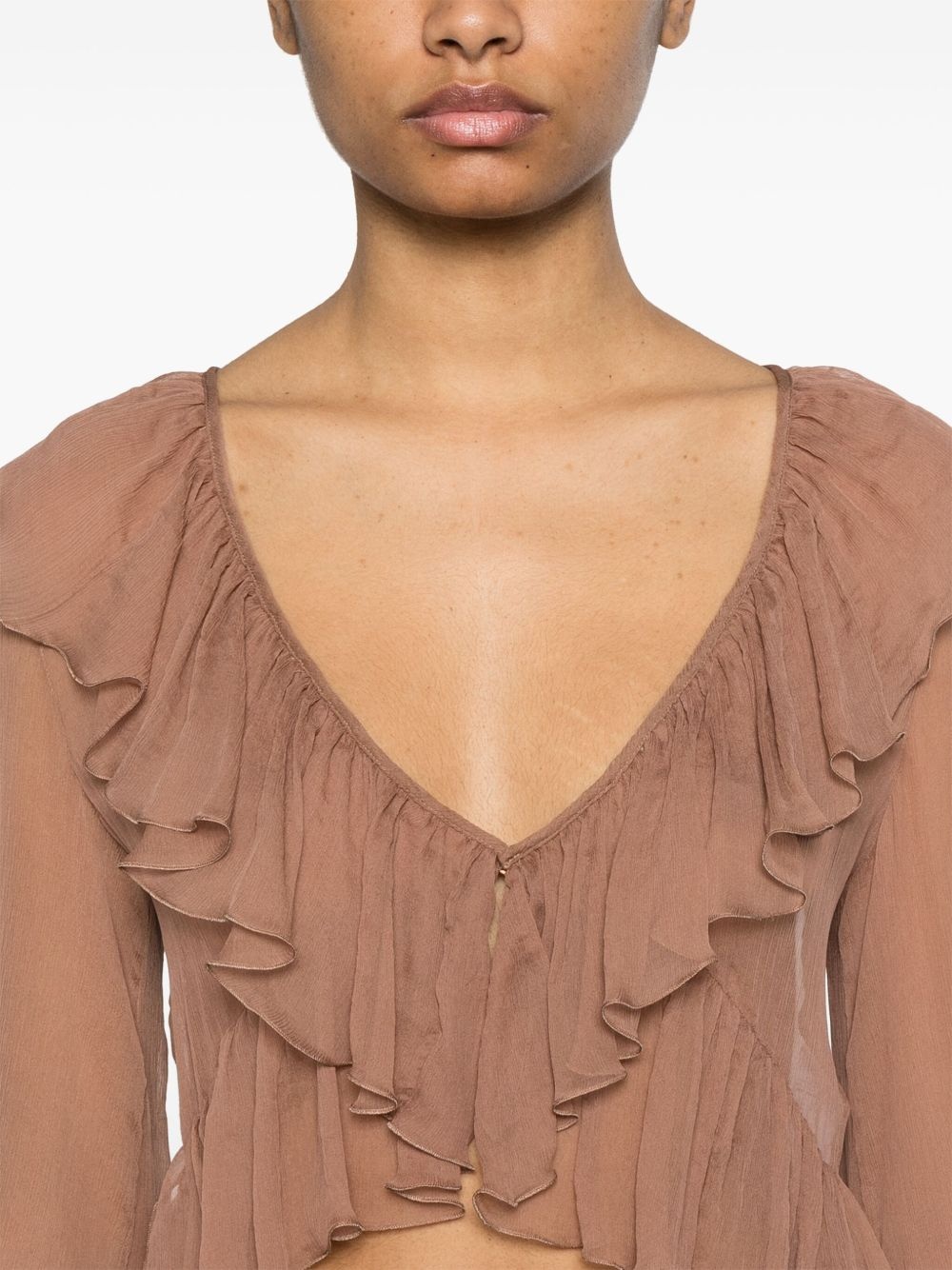 ruffled blouse - 5