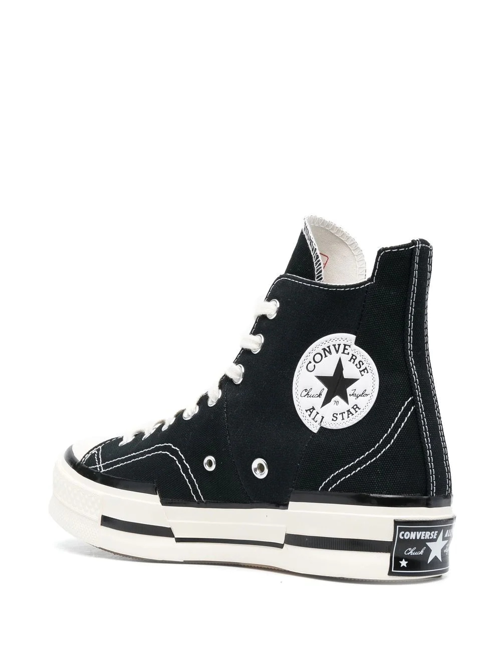 Chuck 70 Plus Egret hi-tops - 3