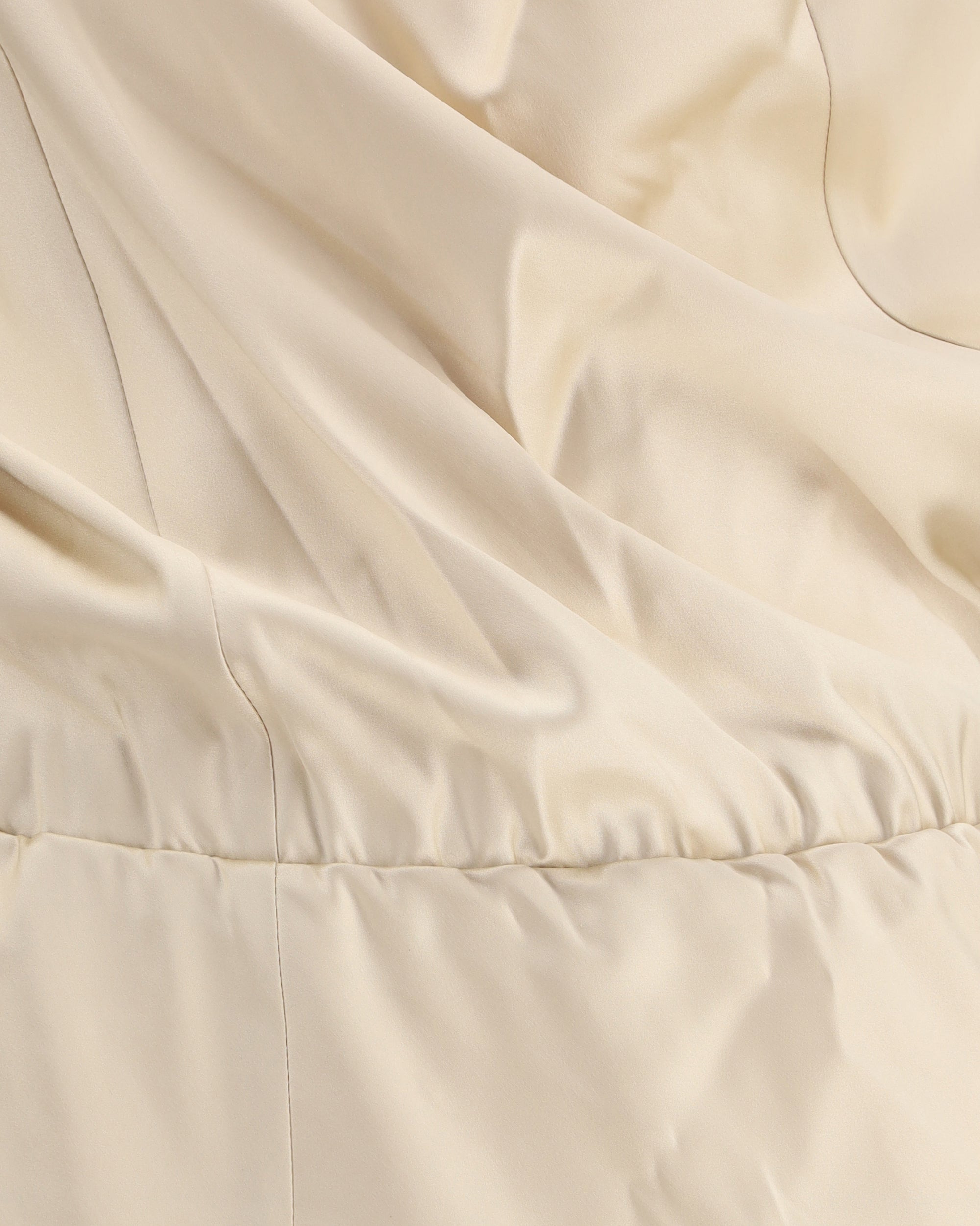 Satin long Dress - 3
