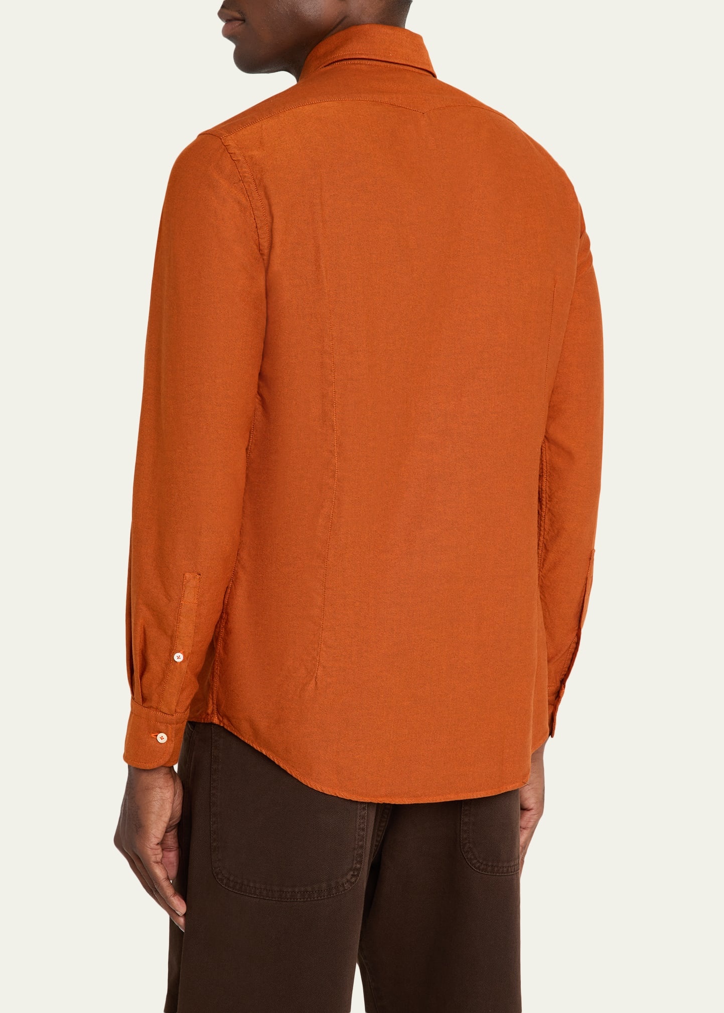 Men's Genova Cotton Oxford Button-Down Shirt - 3