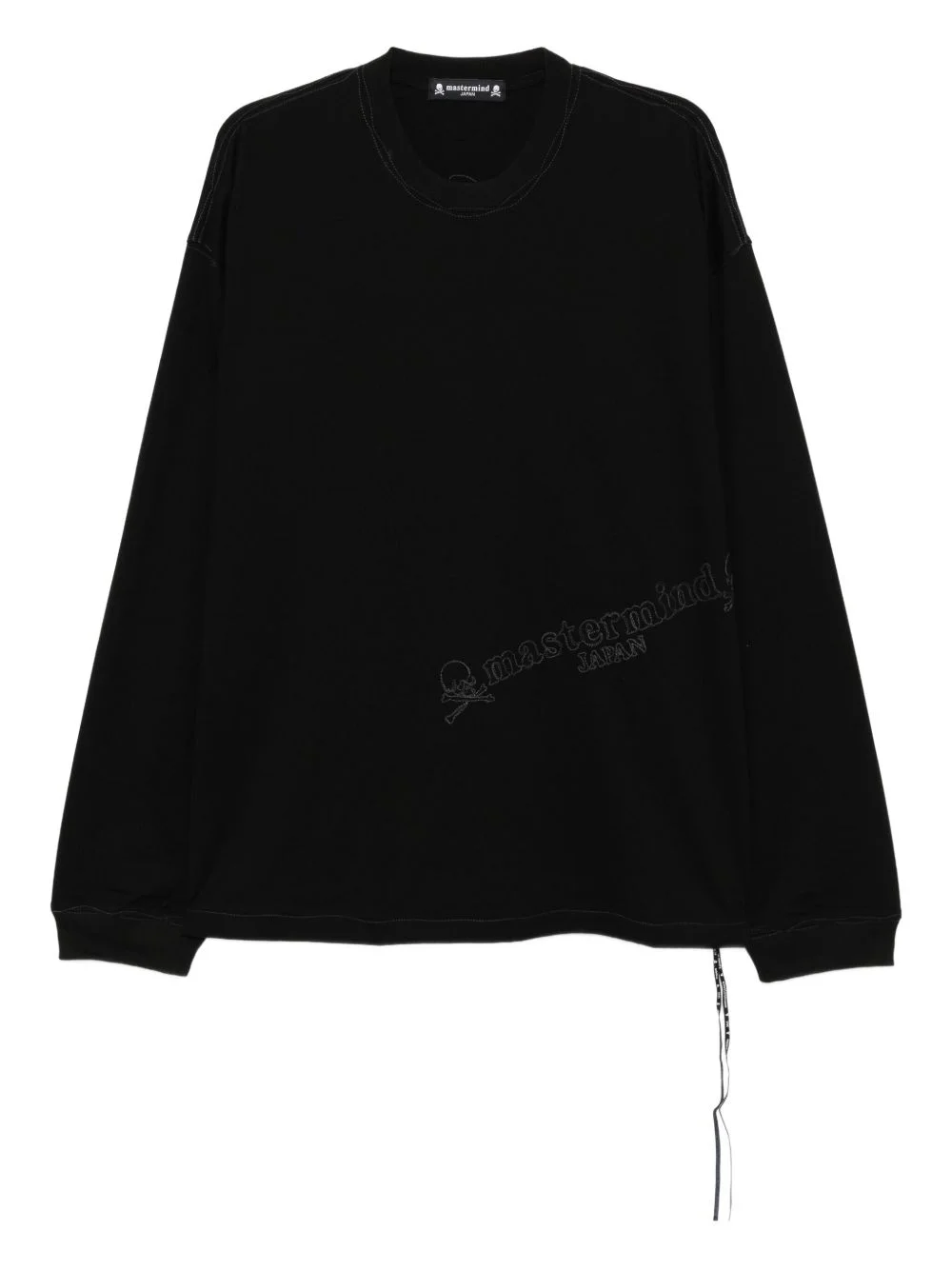 logo-embroidered T-shirt - 1