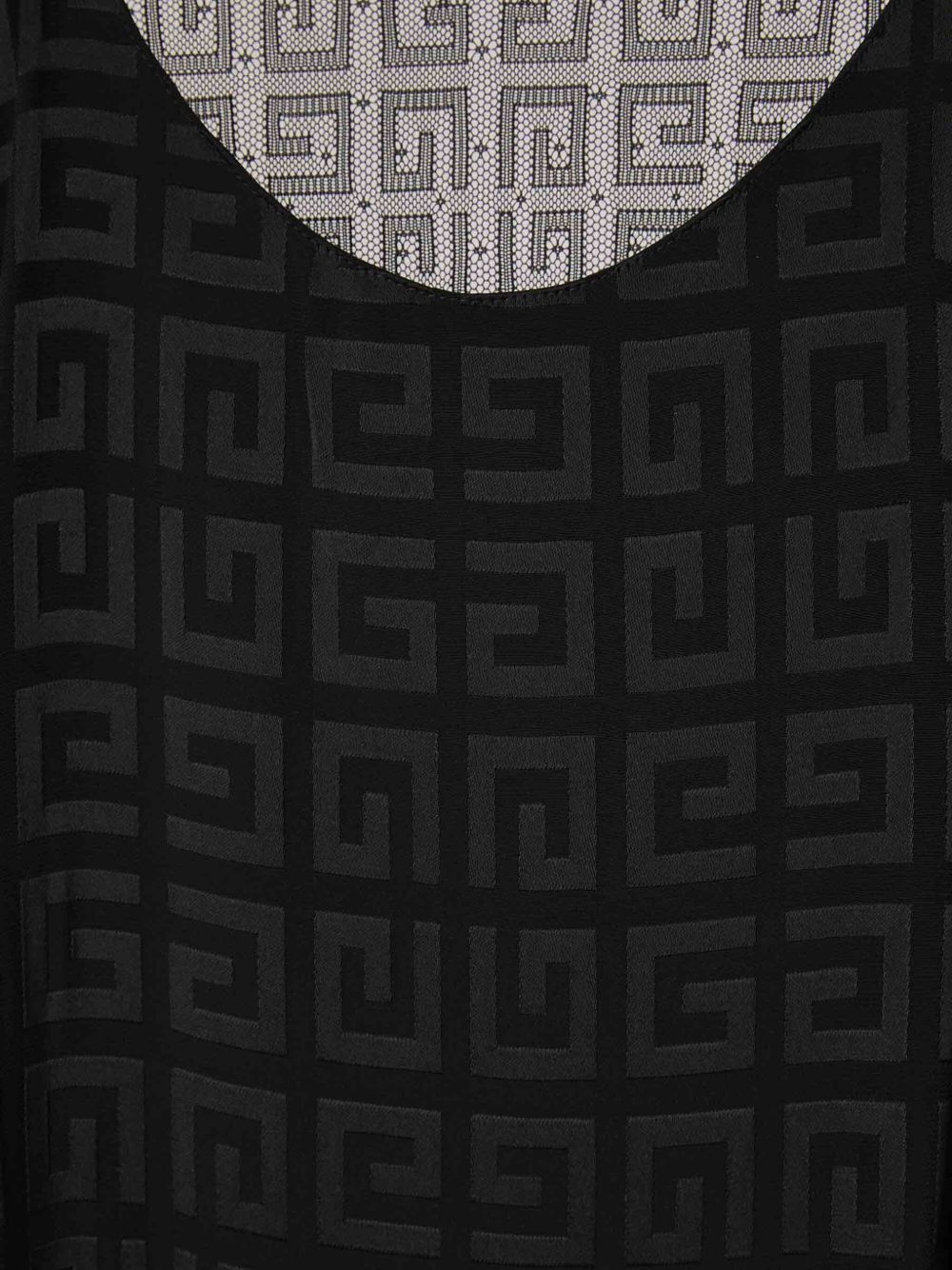 draped jacquard dress - 3