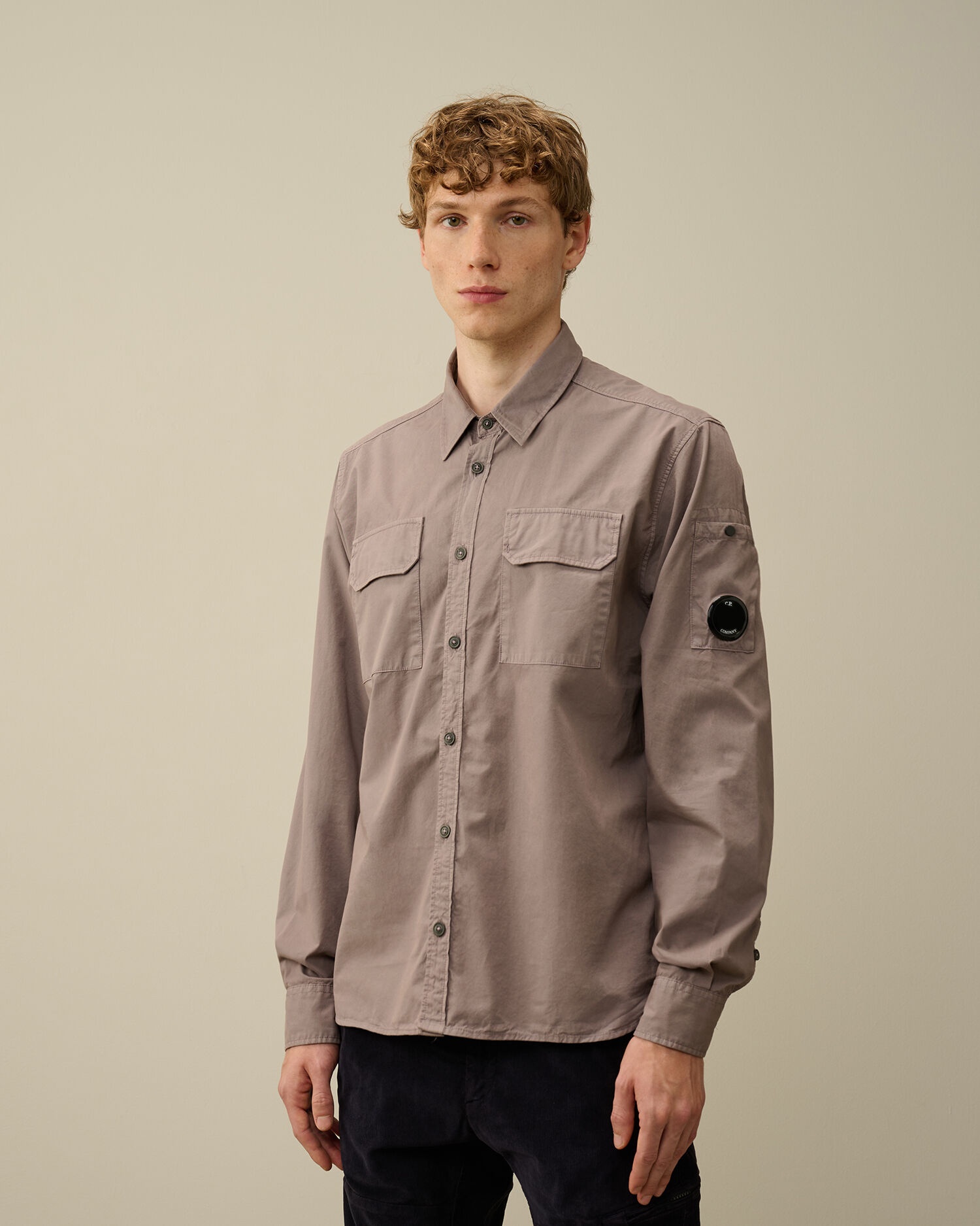 Organic Gabardine Buttoned Lens Shirt - 2