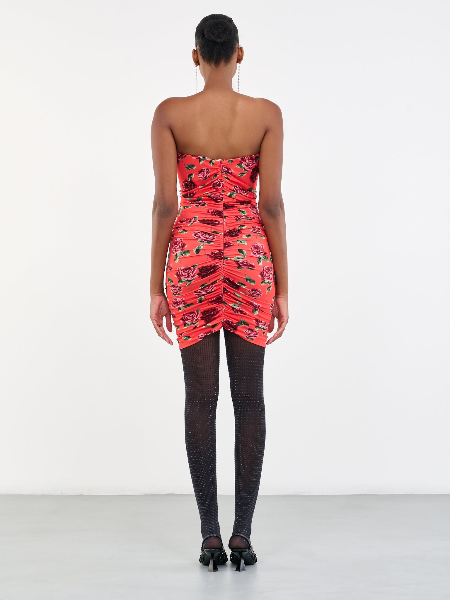 Ruched Bustier Dress - 3