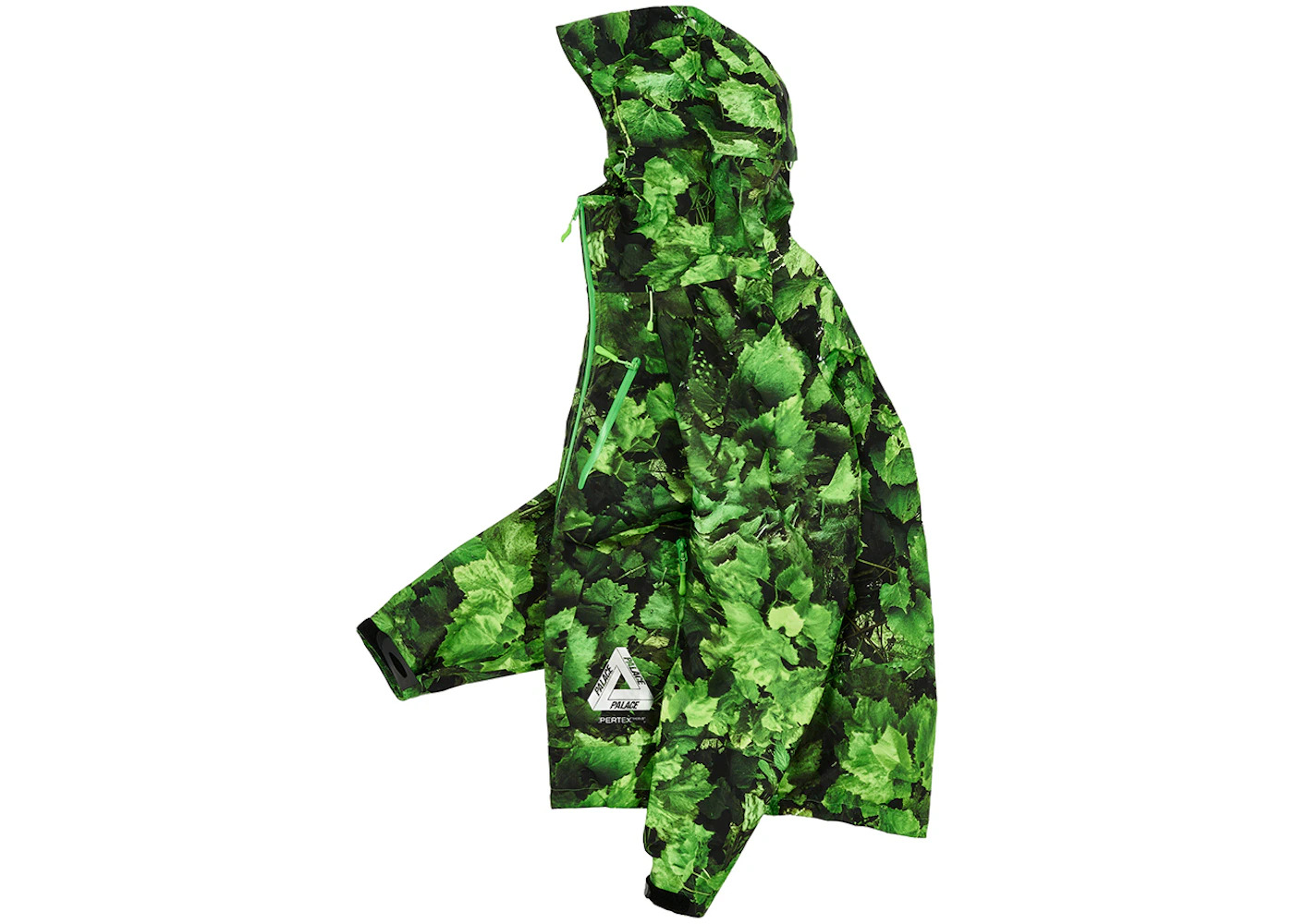 Palace Pertex 3L Armor Jacket Leaf Print - 3
