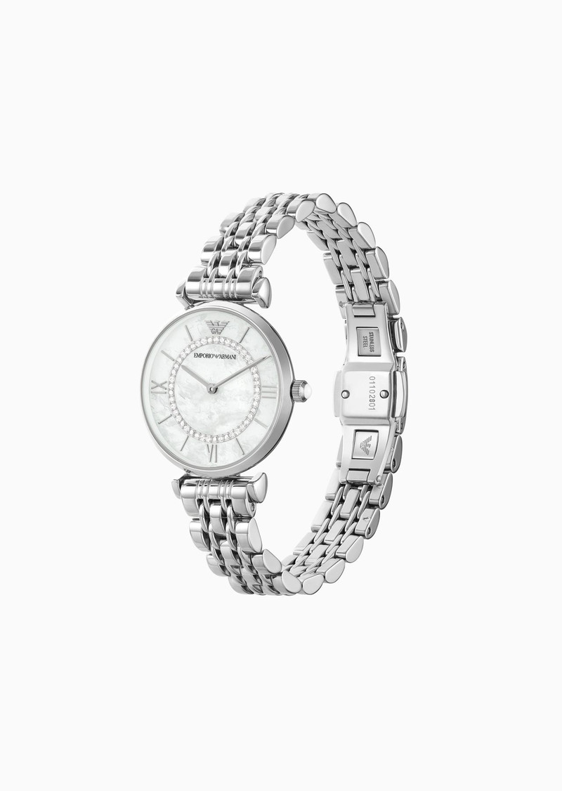 EMPORIO ARMANI Women's Two-Hand Stainless Steel Watch outlook