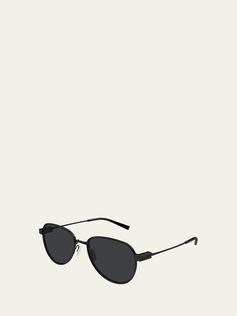 SAINT LAURENT SL772 Metal Aviator Sunglasses outlook