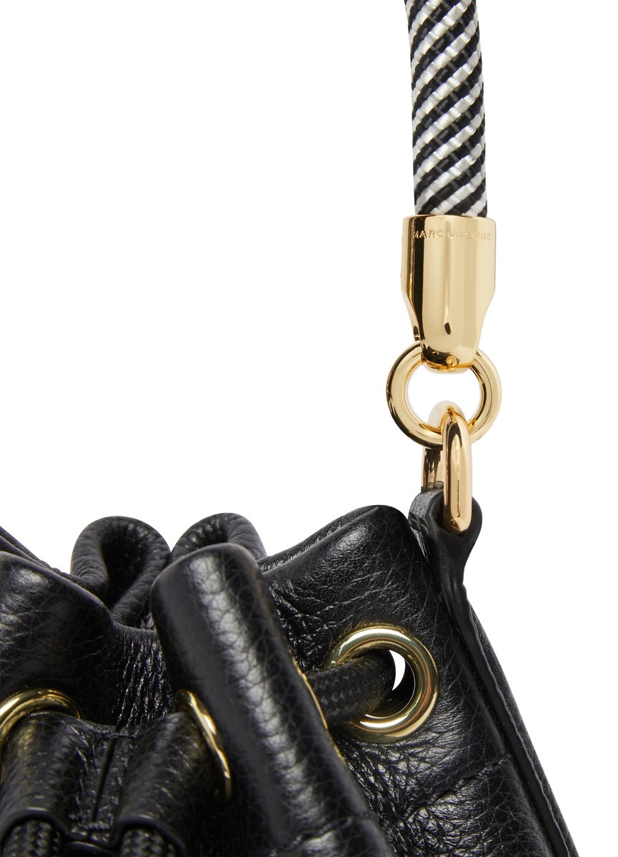 The Leather Mini Bucket Bag - 6