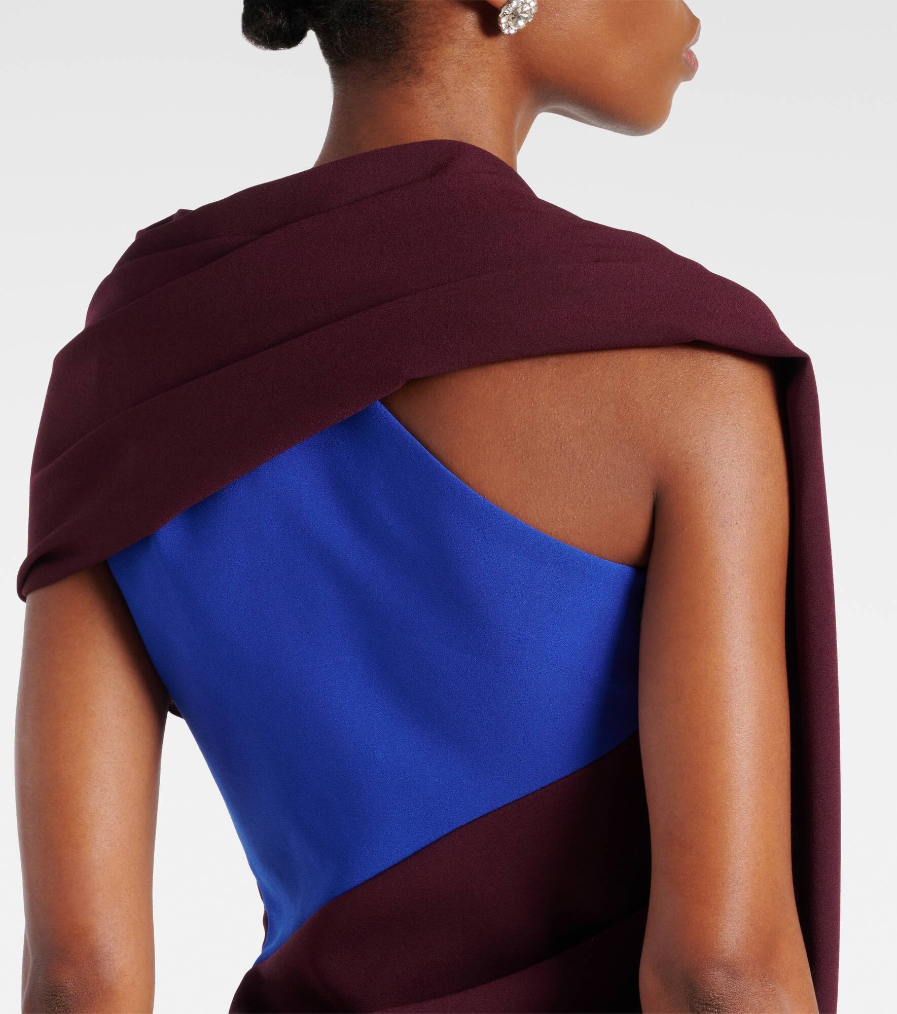 Capella crêpe midi dress - 6