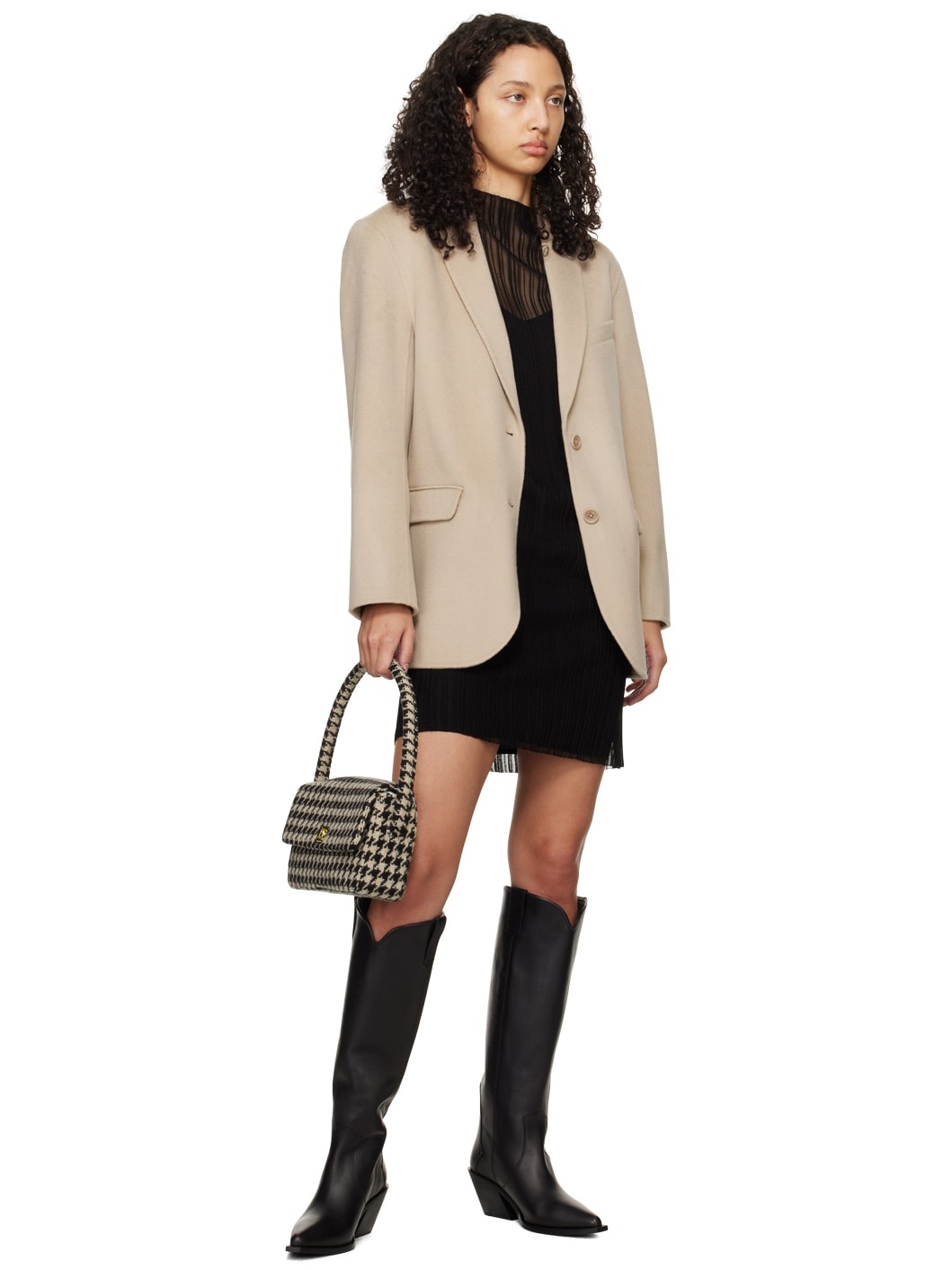 Taupe Quinn Blazer - 4