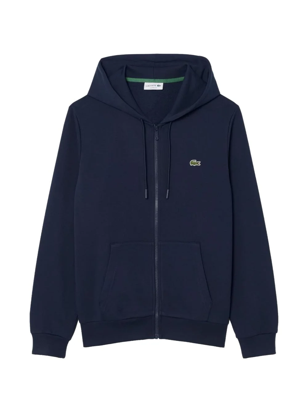 zip-up fleece hoodie - 1