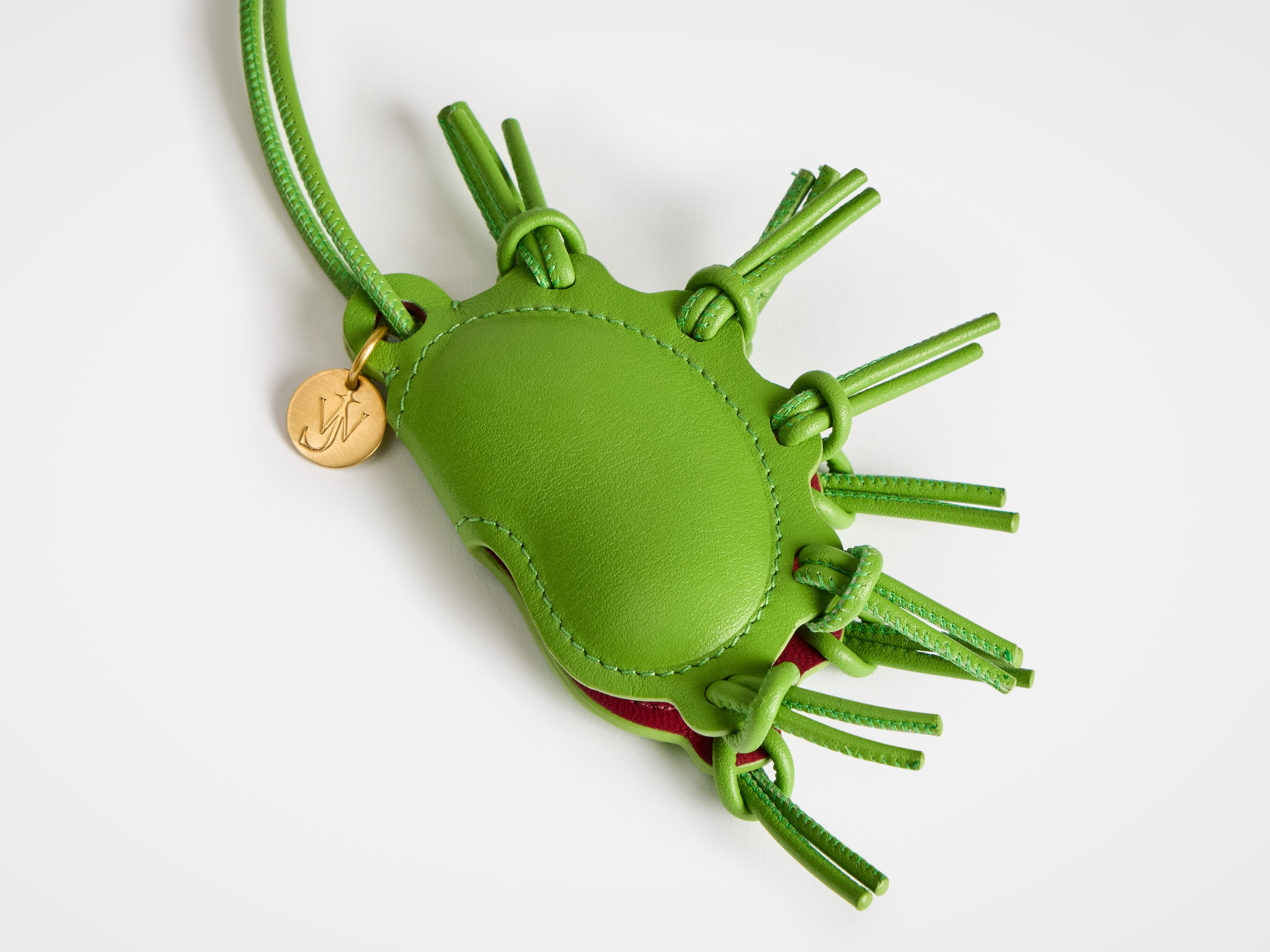 LEATHER VENUS FLY TRAP CHARM - 3
