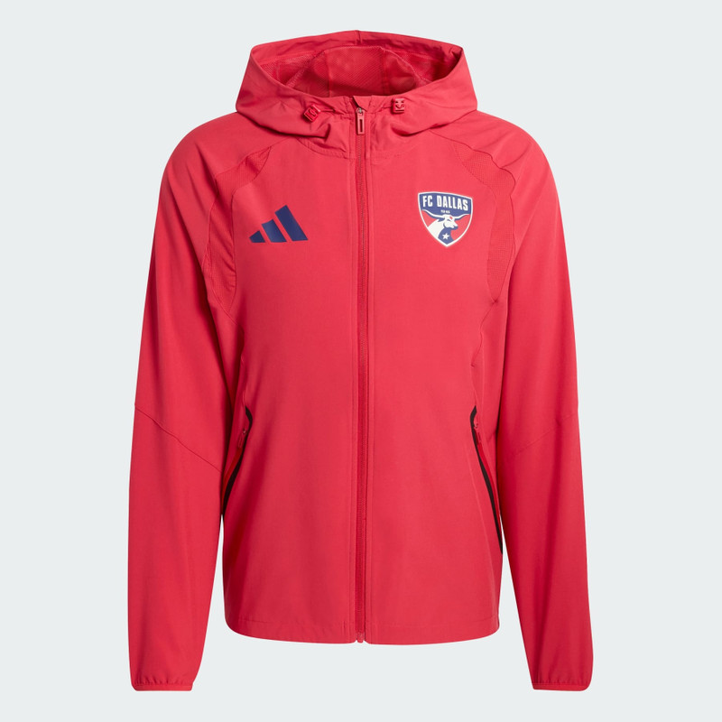 FC Dallas Tiro Tech Full Zip Windbreaker Jacket 1