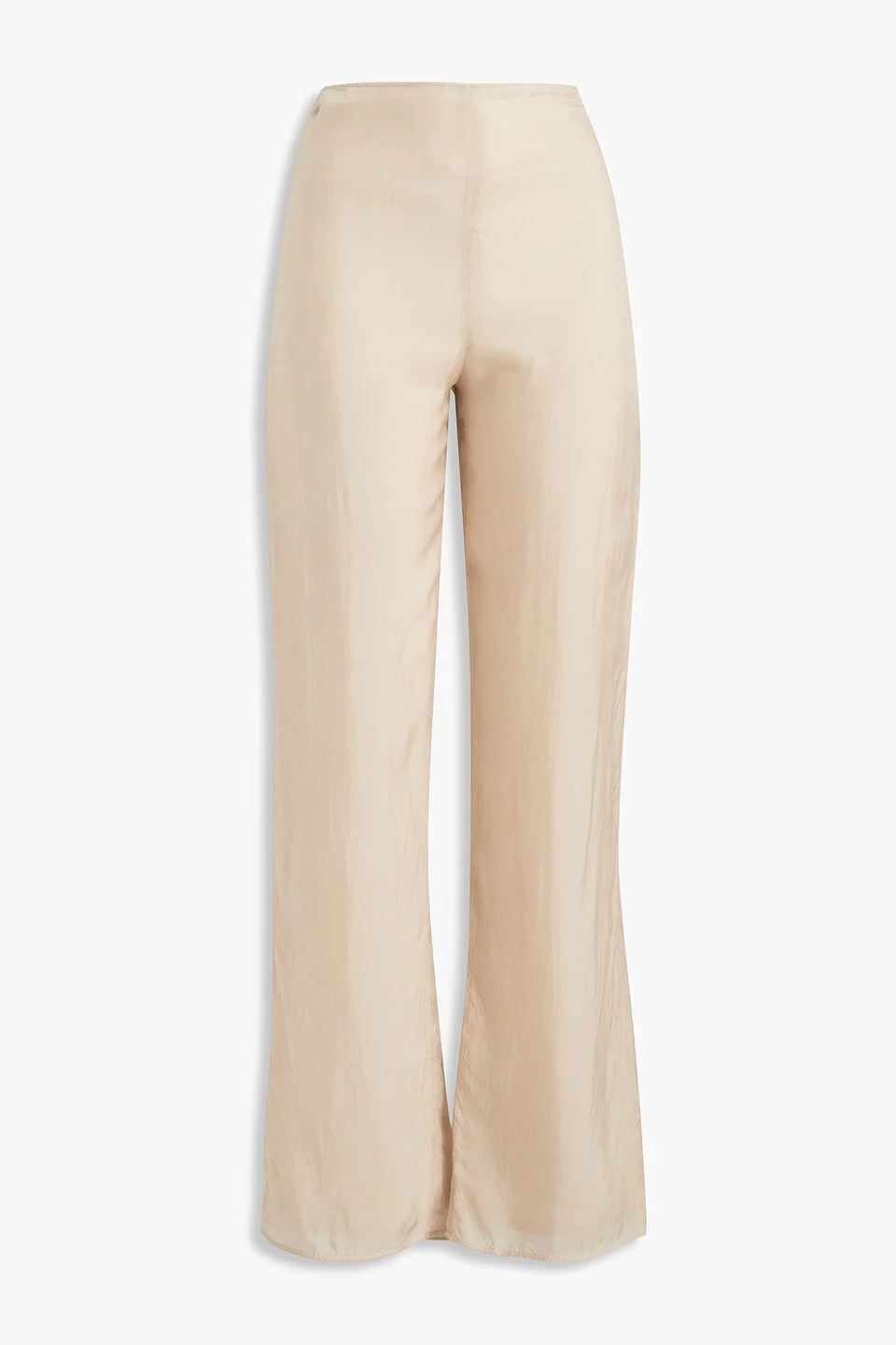 Cupro straight-leg pants - 1