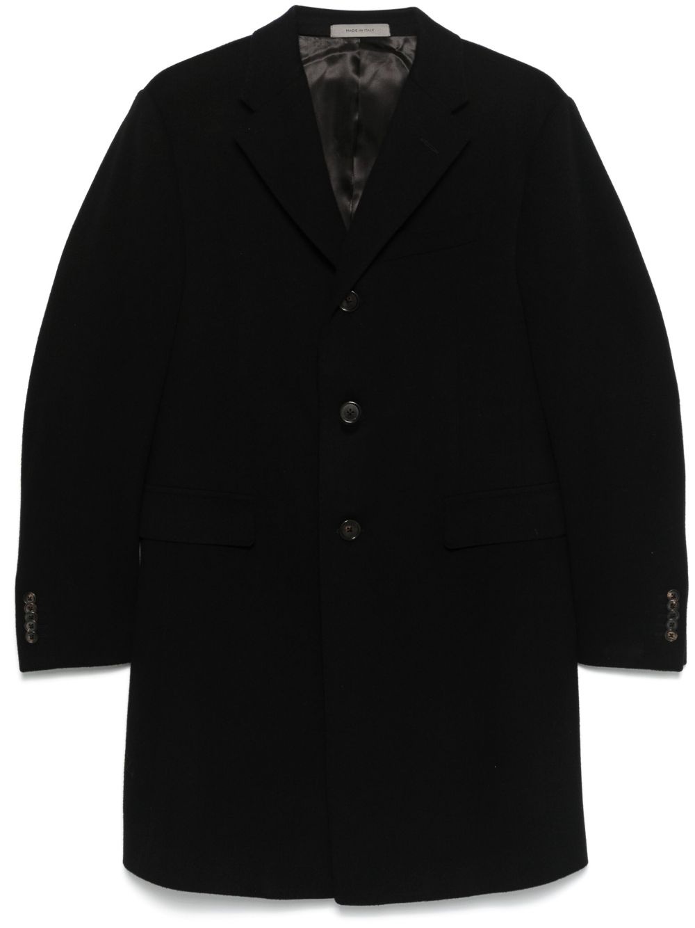 virgin-wool coat - 1