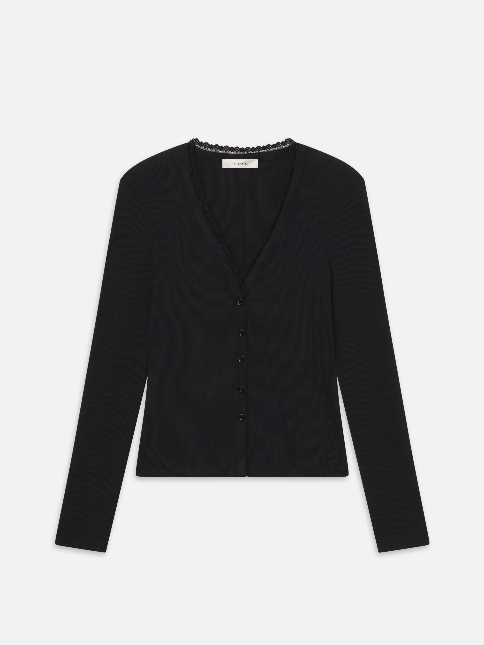 The Rib Trim Cardi - 1