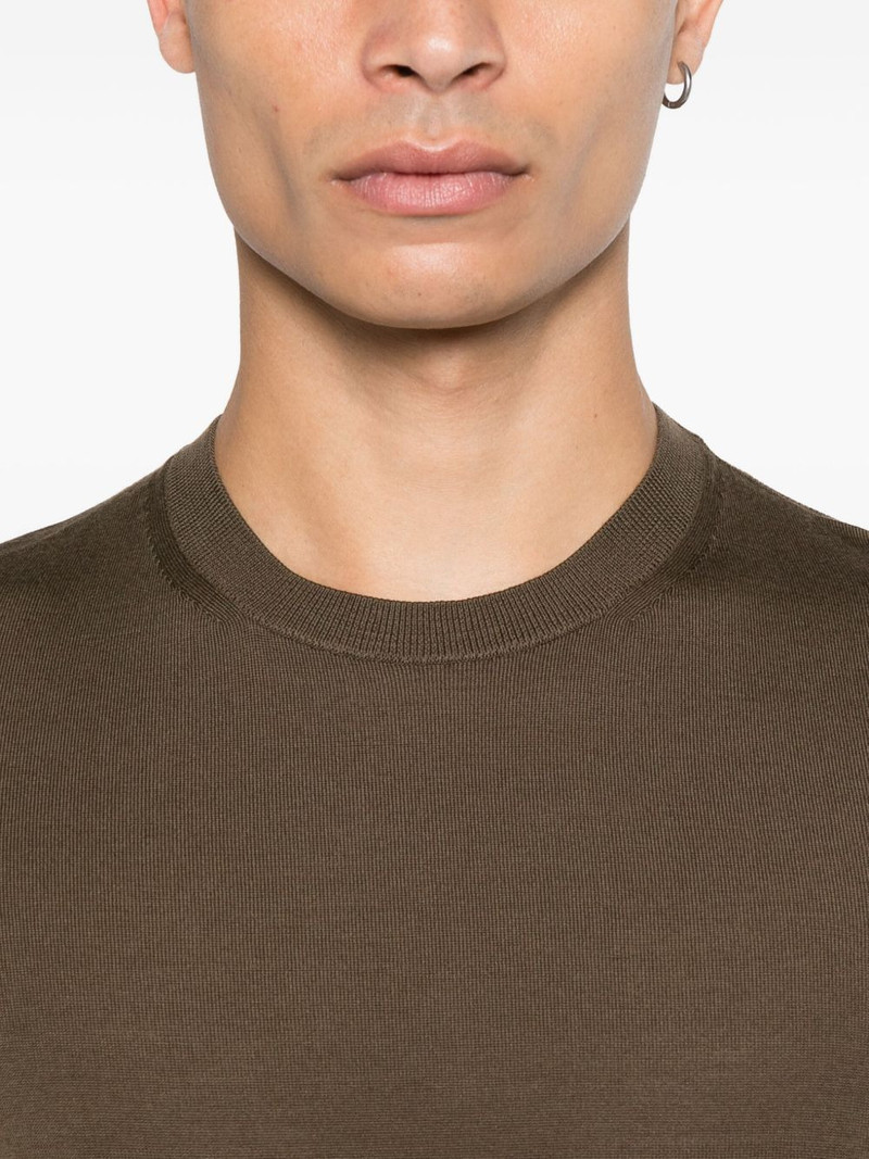 wool crew-neck top 5