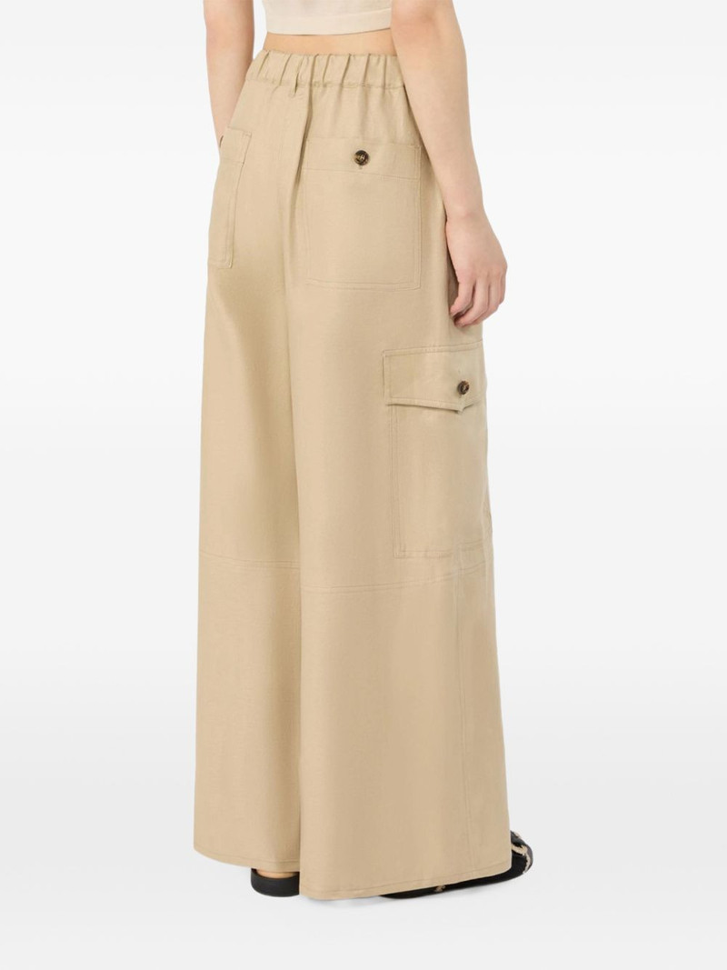 Finale linen cargo-pocket trousers 3