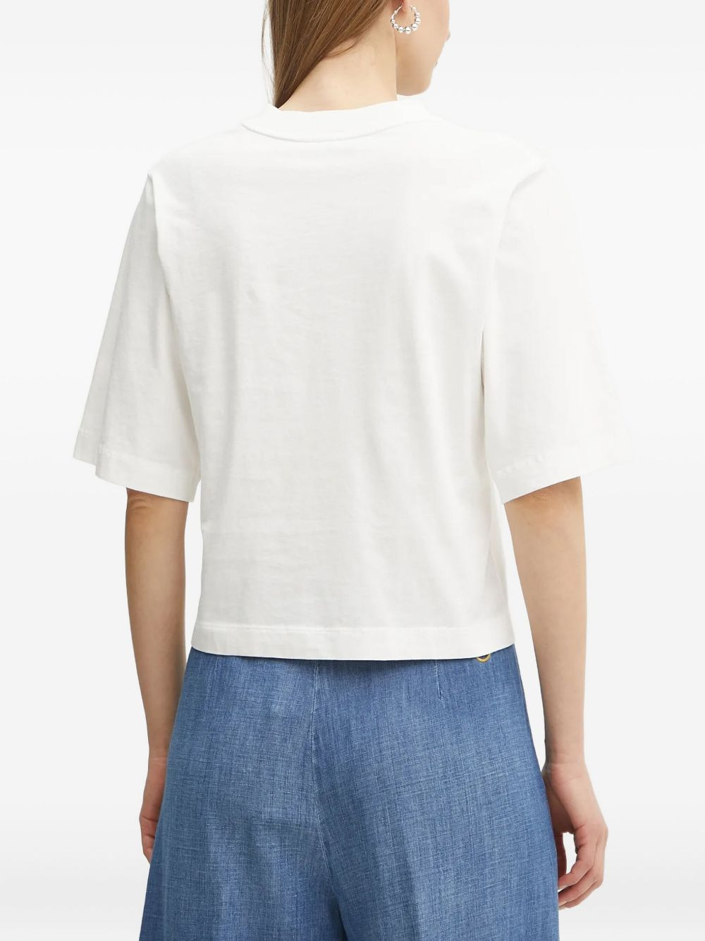 logo-print T-shirt - 3